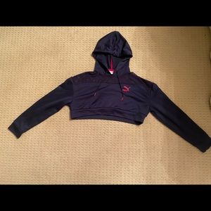 Puma Cropped Hoodie